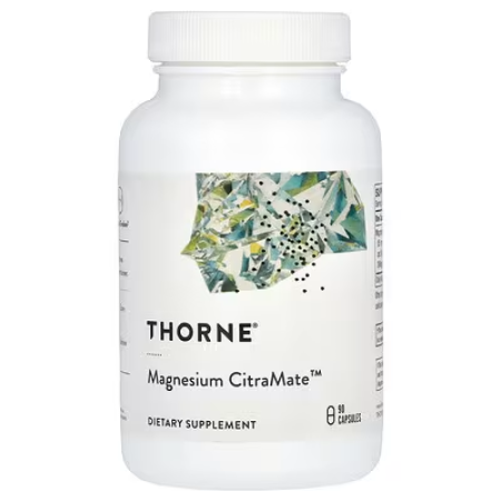 Магнію цитрамат, Magnesium Citramate, Thorne, 90 капсул
