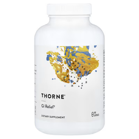 Підтримка шлунку, GI-Relief, Thorne, 180 капсул