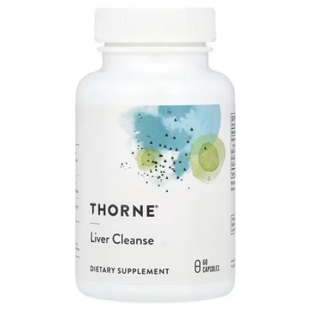 Очищення печінки, Liver Cleanse, Thorne, 60 капсул