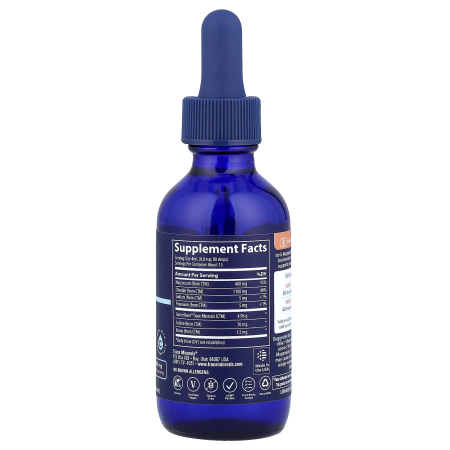 Магний ионный, Ionic Magnesium, Trace Minerals Research, 400 мг, 59 мл