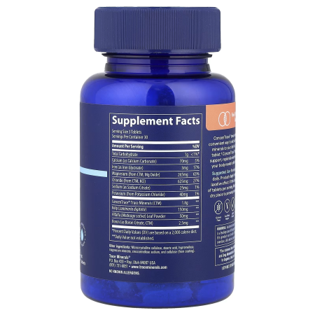 Минералы, ConcenTrace Trace Mineral, Trace Minerals Research, 90 таблеток