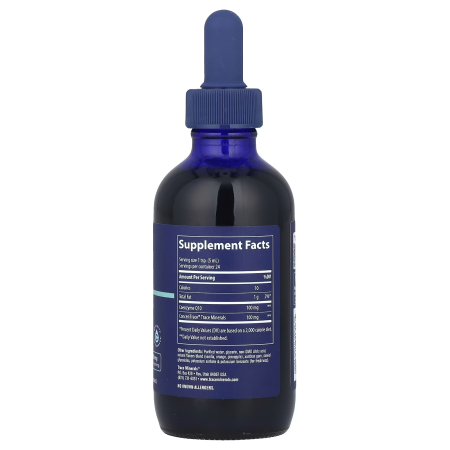 Коензим Q10, Liquid CoQ10, Trace Minerals Research, зі смаком мандарину, 100 мг, 118 мл