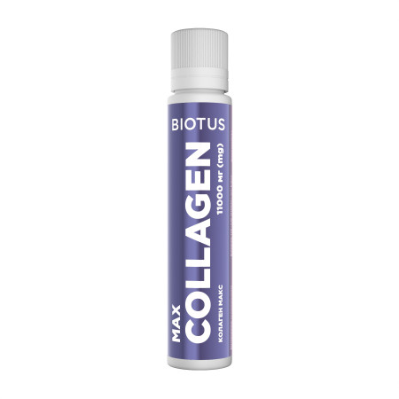 Колаген Макс, Collagen Max, Biotus, смак Лісові ягоди, 1 флакон (25 мл)