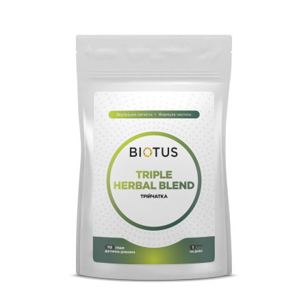 Трійчатка, Triple Herbal Blend, Biotus, 112 г