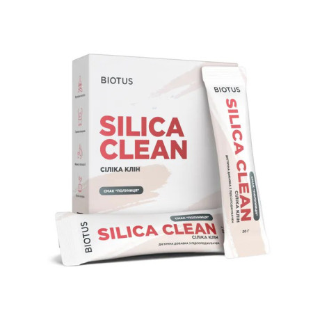 Сіліка Клін, Silica Clean, Biotus, 10 саше (по 20 г кожний)